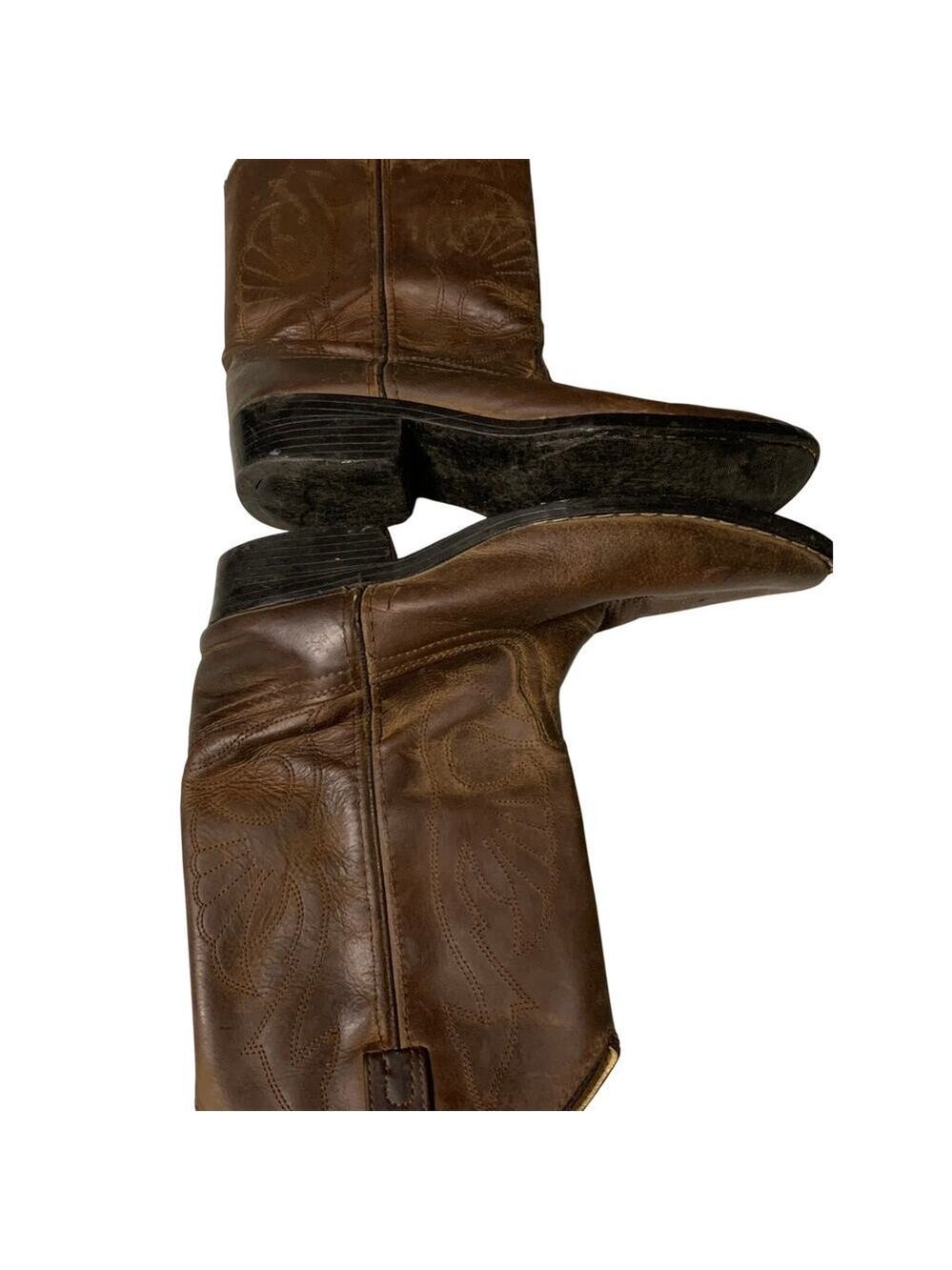 Masterson Brown Leather Shoes 5Y riding fall